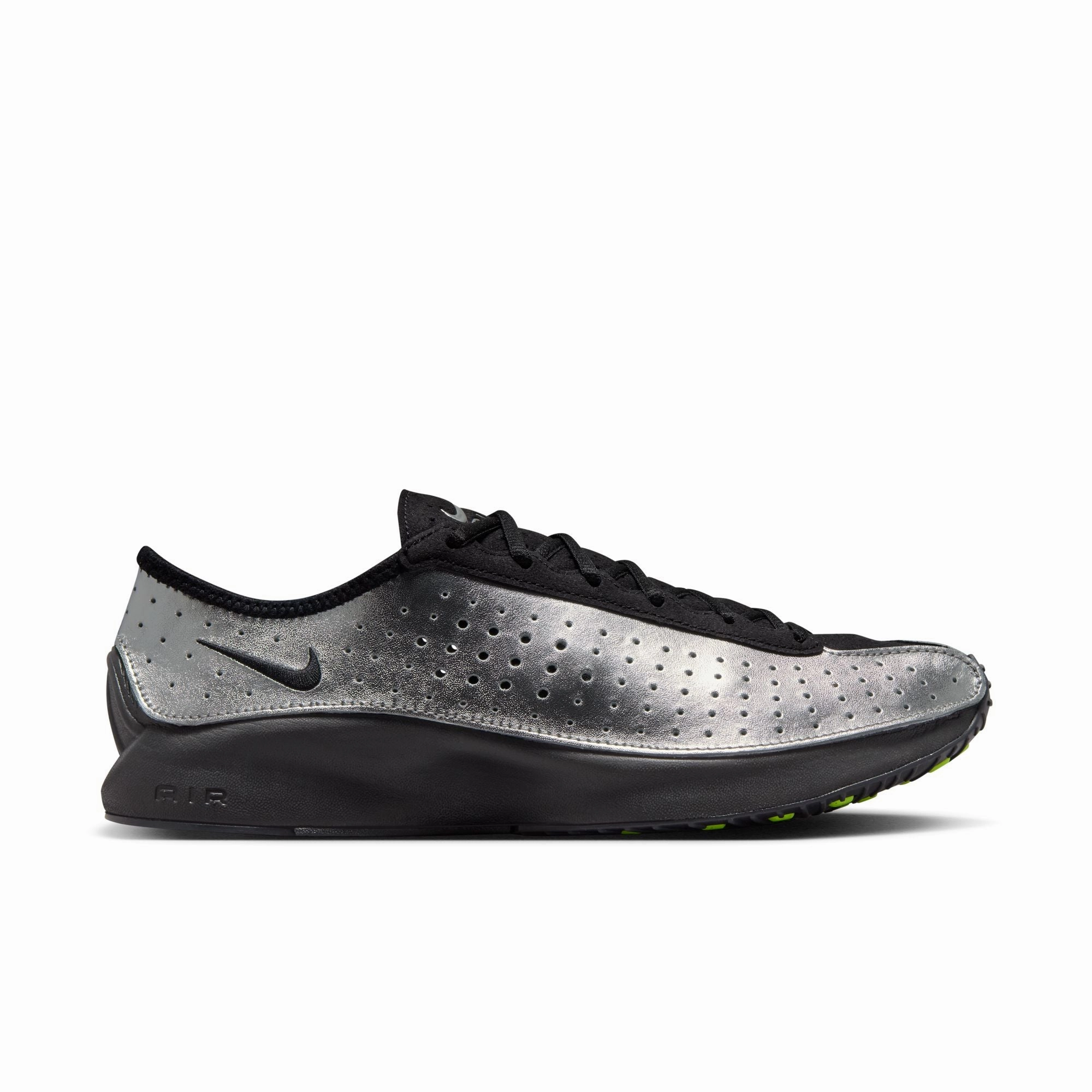 Women's Nike Air Superfly Metallic Silver/Black-Anthracite-Volt IB5824-001 Asics Gel Kayano Athletic Shoes