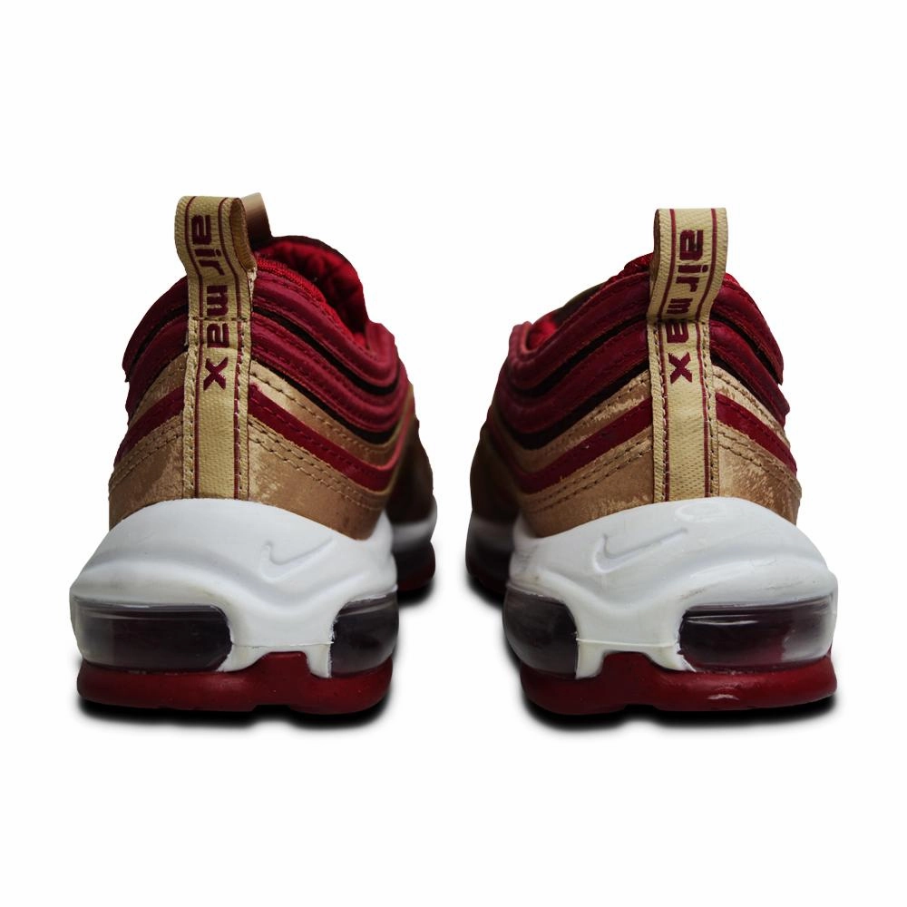 Womens Nike Air Max 97 QS - BQ4429 600 - Noble Red Blue Walking Shoes And Running Shoes