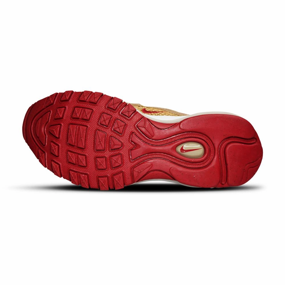 Womens Nike Air Max 97 QS - BQ4429 600 - Noble Red Blue Running Shoes Used