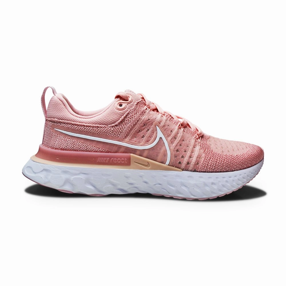 Kids Air Zoom Arcadia 2 Road Running Shoes Womens Nike React Infinity Run FK 2 - CT2423 600 - Pink Glaze White Foam Pink