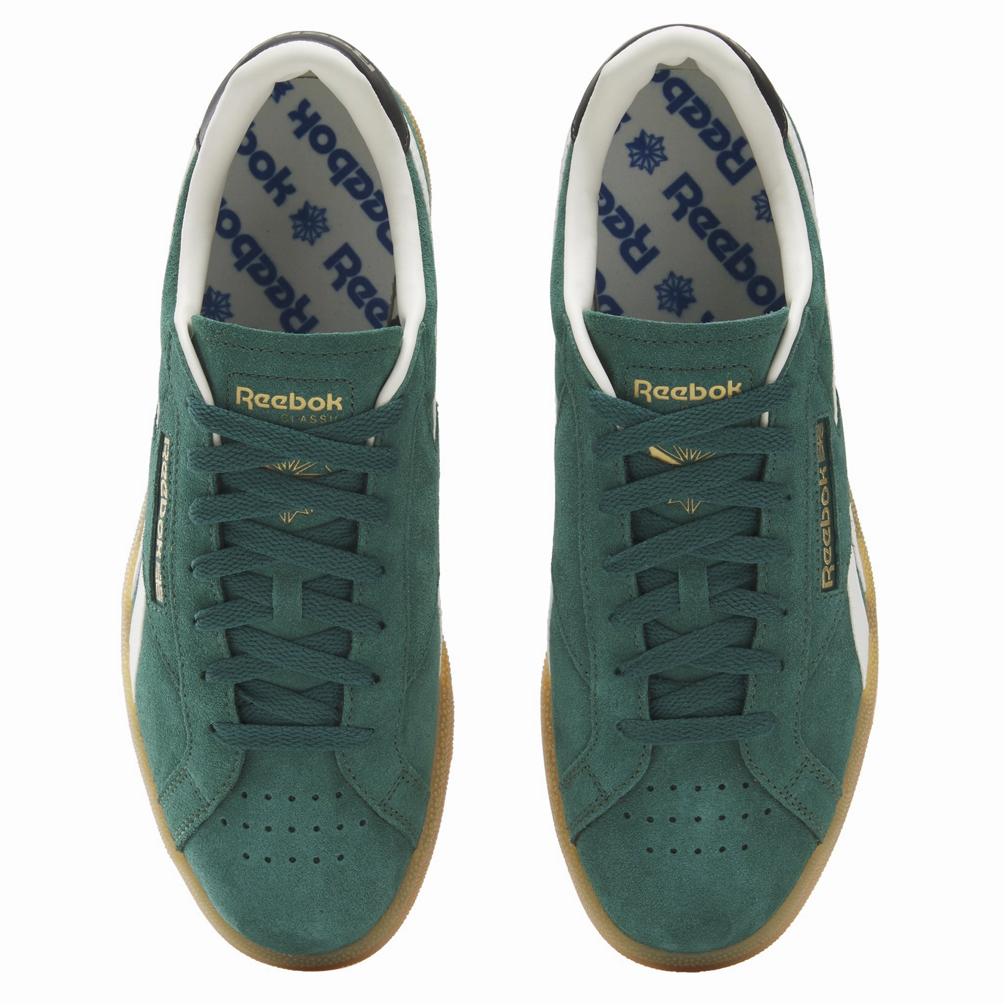 Chinese Laundry Sneakers Men's Reebok Club C Grounds UK - Green/Black/Gum