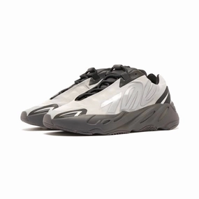 Running Adidas Sports Shoes Yeezy Boost 700 MNVN Metallic Silver Black By adidas