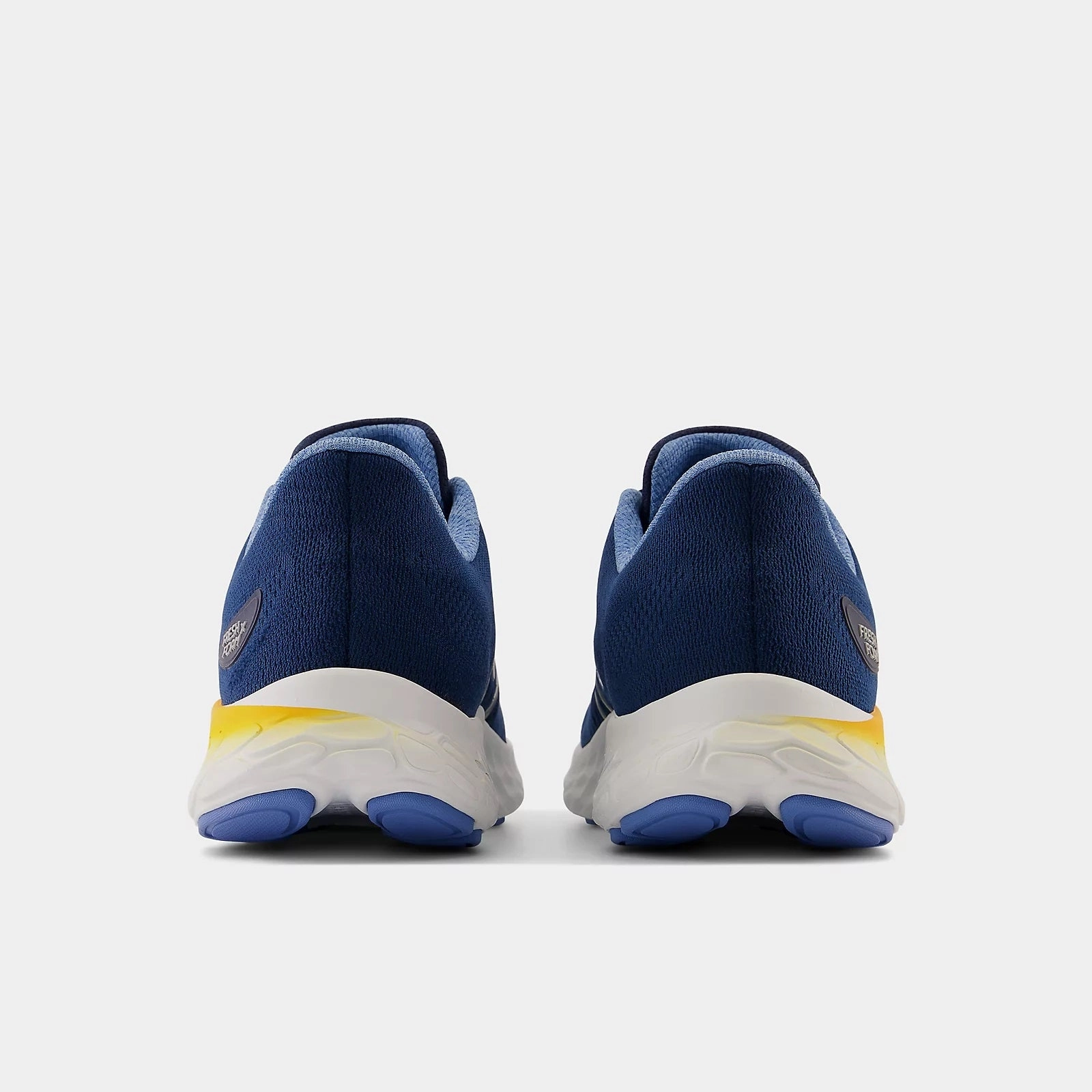 'New Balance' Men's Fresh Foam X EVOZ v3 - NB Navy w/Heritage Blue & Cosmic Pineapple Best Tempo Running Shoes