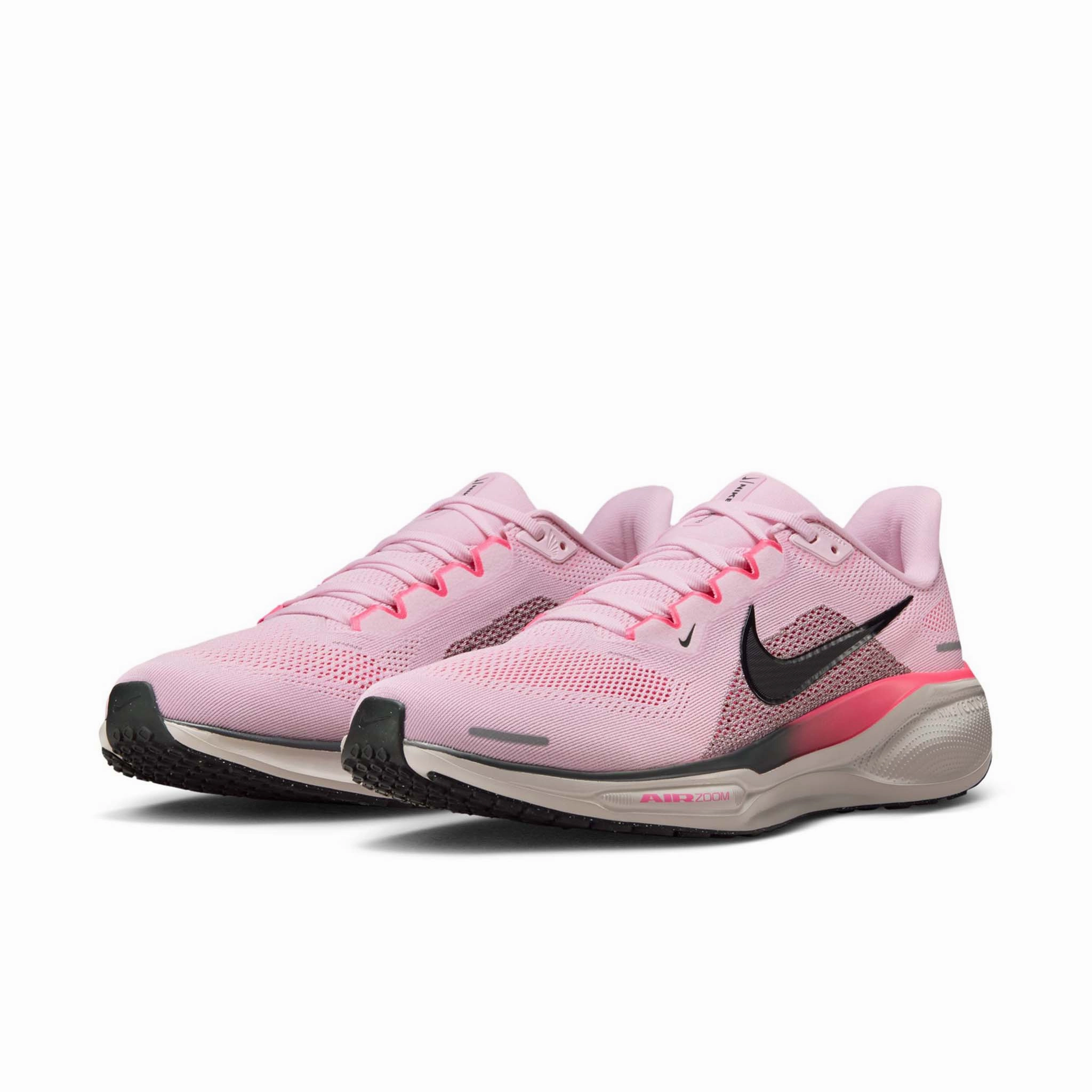 Nike | Men's Pegasus 41 Road Running Shoes - Pink Foam/Off Noir-Taupe Grey-Hyper Pink Crossfit Asics Shoes