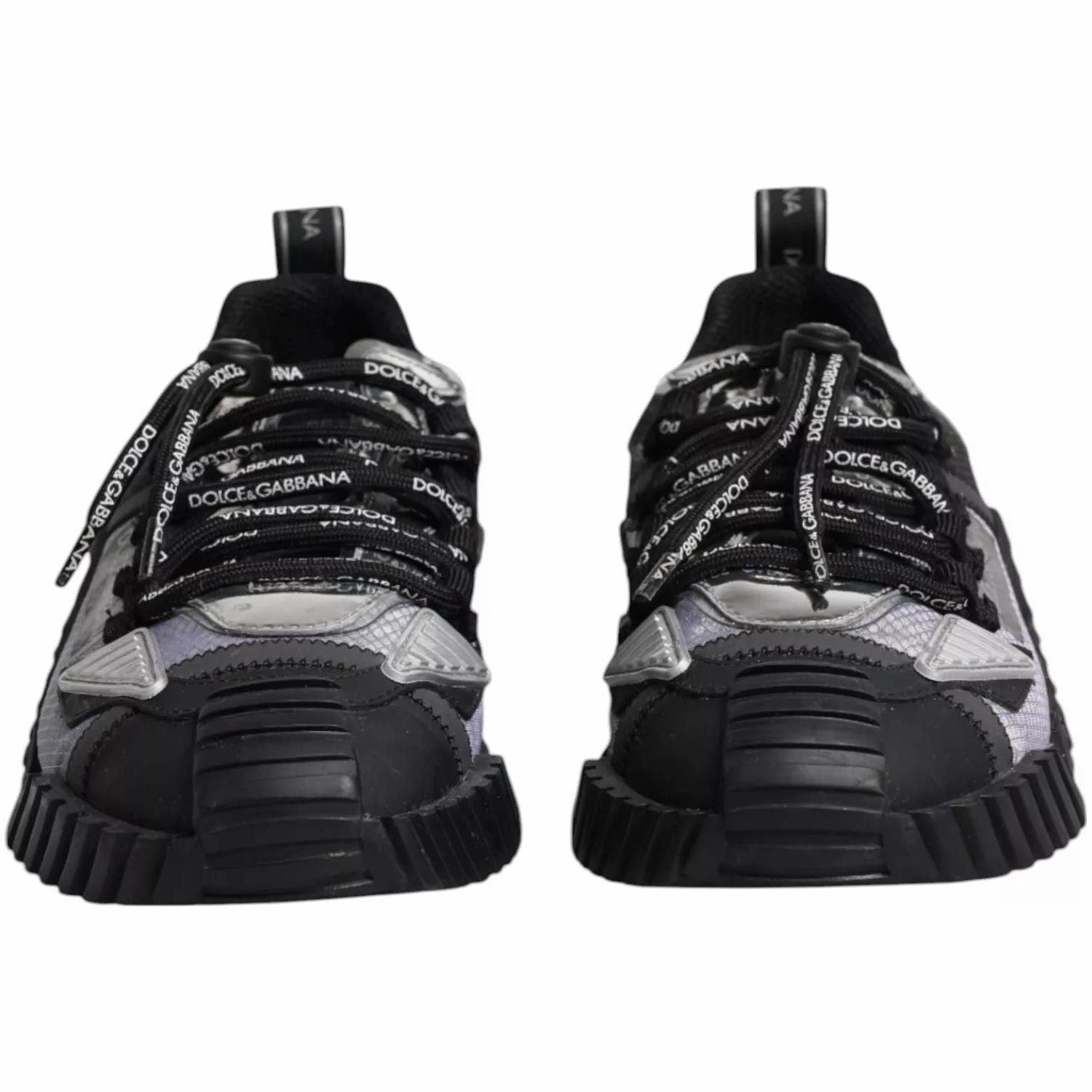 Dolce & Gabbana Multicolor Lace Up Low Top NS1 Sneakers Shoes Sneakers Hiking