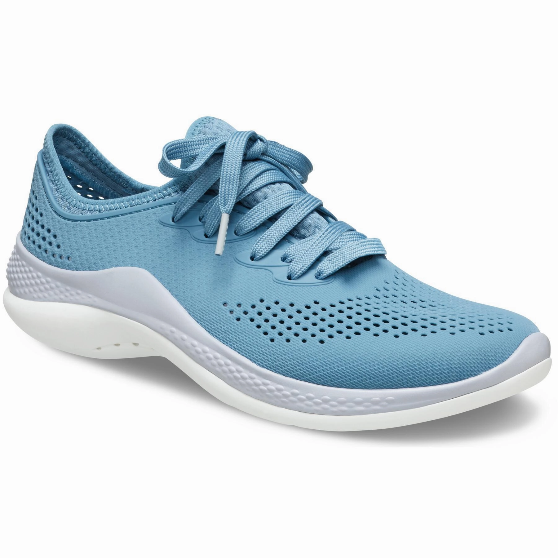 Roger Federer Sneakers Crocs Men LiteRide 360 Pacer Sneakers, Blue Steel/Microchip